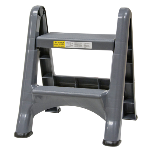 Escabeau repliable, 2 marches, 19-1/2" x 20-1/2" x Hauteur 22-3/4" Toolneeds Inc.