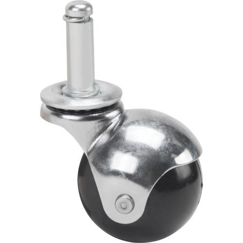Zinc Plated Caster, Swivel with Brake, 2" (50.8mm) Dia., 200 lbs. (91 kg.) Capacity Toolneeds Inc.