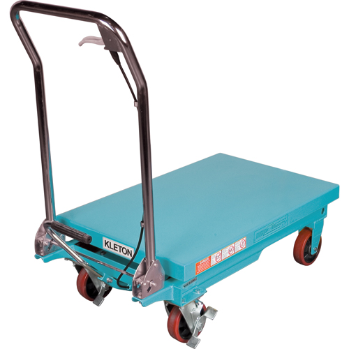 Table &eacute;l&eacute;vatrice robuste &agrave; ciseaux hydraulique, 32" lo x 19-3/4" la, Acier, Capacit&eacute; 660 lb Toolneeds Inc.
