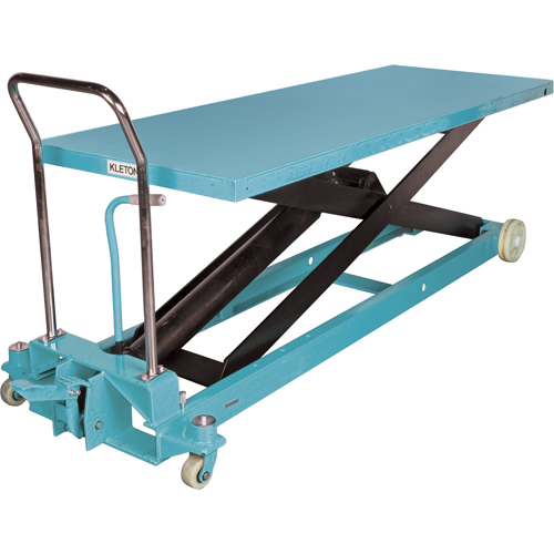 Heavy-Duty Hydraulic Scissor Lift Table, 80-1/8" L x 29-1/2" W, Steel, 2200 lbs. Capacity Toolneeds Inc.
