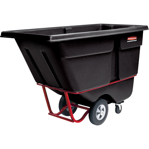 Chariot basculeur en acier, Poly&eacute;thyl&egrave;ne, 1 vg³, Capacit&eacute; de charge de 1250 lb Toolneeds Inc.