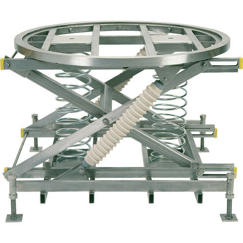 Spring-Operated Pallet Lifters - Pallet Pal&reg;, 43-5/8" L x 43-5/8" W, 4500 lbs. Cap. Toolneeds Inc.