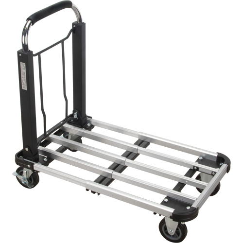 Foldable Platform Trucks, Aluminum, 300 lbs., 28" L x 16" W, 32" High Toolneeds Inc.