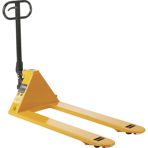 Titan Pallet Trucks, Steel, 42" L x 20.5" W, 5500 lbs. Capacity Toolneeds Inc.