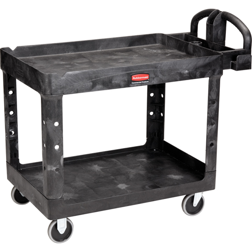 Chariot utilitaire robuste - 4546-00, 2 tiers, 26" x 33-1/4" x 55", Capacit&eacute; 750 lb Toolneeds Inc.