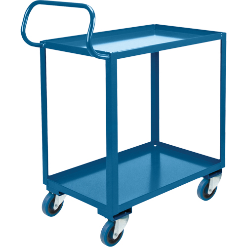 Ergonomic Shelf Truck, 800 lbs. Capacity, Steel, 20" W x 37" H x 32" D, Lip Up Toolneeds Inc.
