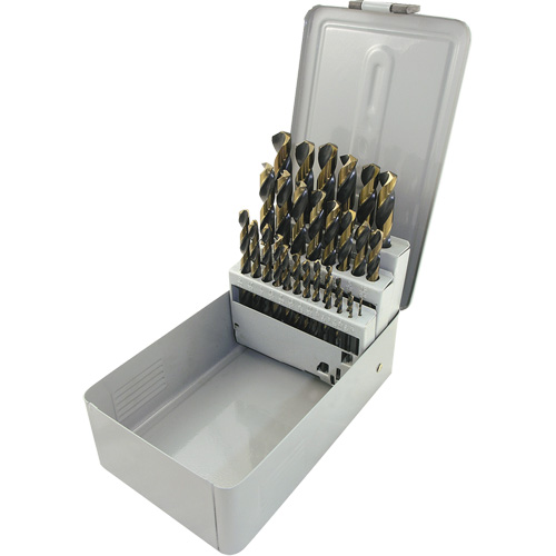 BG29 Jeu de forets JET-KUT Torque Drive, 29 morceaux, Acier rapide Toolneeds Inc.