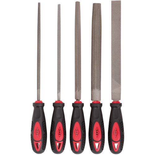 Jeu de limes, 5 pi&egrave;ces Toolneeds Inc.