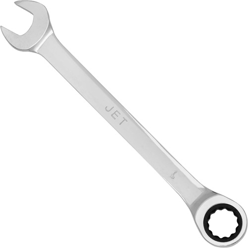 Non-Reversible Long Pattern Ratcheting Combination Wrench, 9 mm, Chrome Finish Toolneeds Inc.