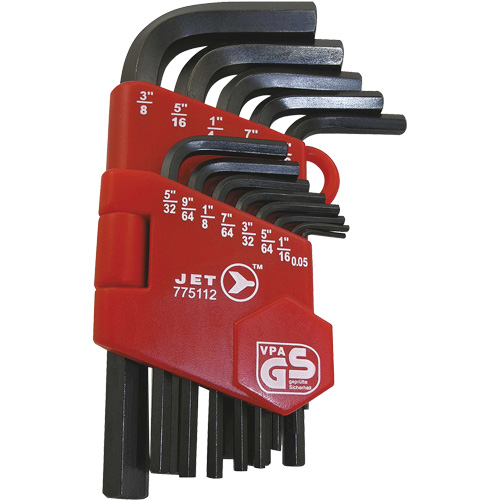 JHK-13 Short Arm Hex Key Set, 13 Pcs., Imperial Toolneeds Inc.