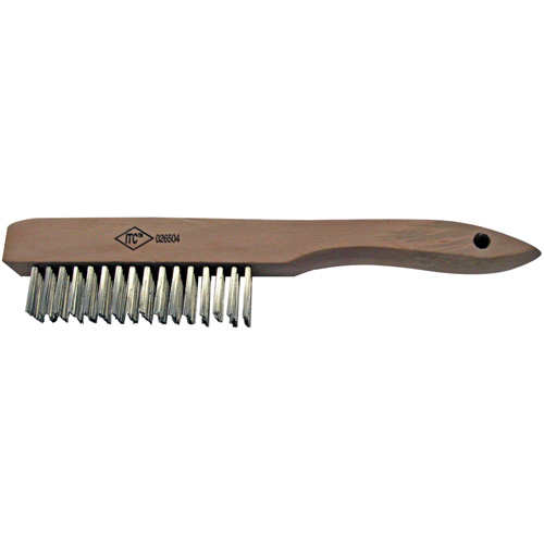 Brosse &agrave; r&eacute;curer, Acier inoxydable, 4 x 16 rangs de fils Toolneeds Inc.