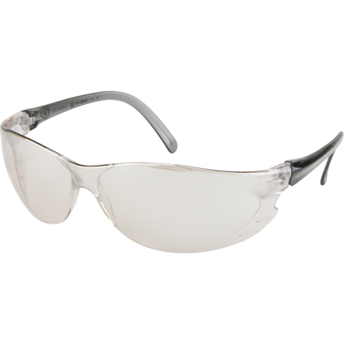 Twister Series Safety Glasses, Indoor/Outdoor Mirror Lens, Anti-Scratch, ANSI Z87+/Meets/Exceeds CSA Z94.3 Toolneeds Inc.