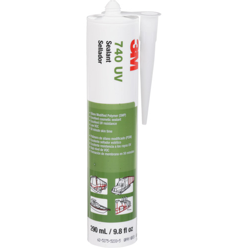 Scellant adh&eacute;sif 740 UV, 290 ml, Cartouche, Gris Toolneeds Inc.
