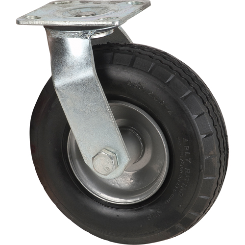 Pneumatic Casters, Swivel, 8" (203.2 mm), Pneumatic, 350 lbs. (158.8 kg.) Toolneeds Inc.