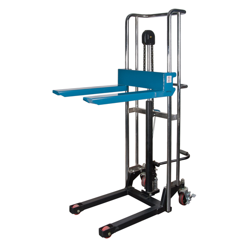 Hydraulic Platform Lift Stacker, Foot Pump Operated, 880 lbs. Capacity, 60" Max Lift Toolneeds Inc.