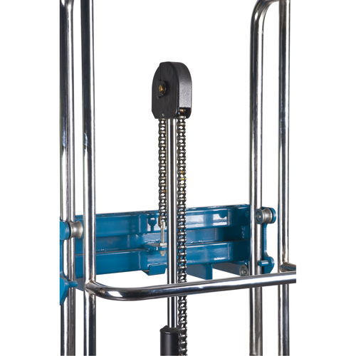 Hydraulic Platform Lift Stacker, Foot Pump Operated, 880 lbs. Capacity, 60" Max Lift Toolneeds Inc.