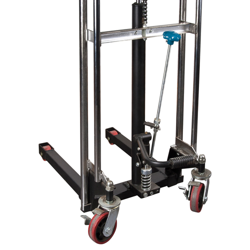 Hydraulic Platform Lift Stacker, Foot Pump Operated, 880 lbs. Capacity, 60" Max Lift Toolneeds Inc.
