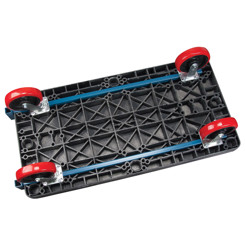 Chariots &agrave; plateforme en plastique, 48" lo x 24" la, 2500 lb cap, Roues Polyur&eacute;thane Toolneeds Inc.