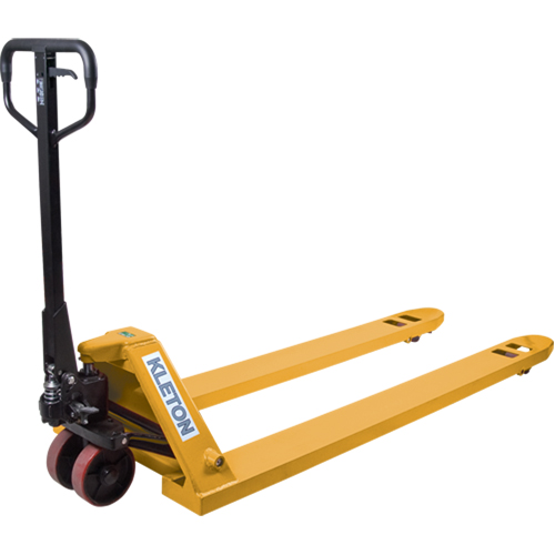 Long Fork Hydraulic Pallet Truck, 72" L x 27" W, 3300 lbs. Capacity Toolneeds Inc.