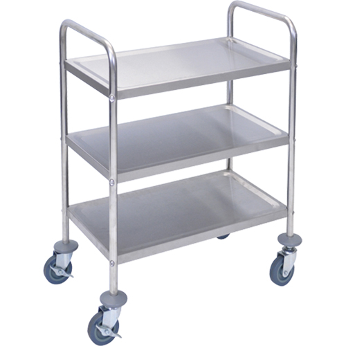 Shelf Cart, 3 Tiers, 16" W x 35" H x 26" D, 200 lbs. Capacity Toolneeds Inc.