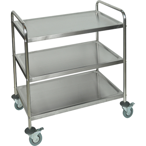 Shelf Cart, 3 Tiers, 21" W x 37" H x 23-1/2" D, 200 lbs. Capacity Toolneeds Inc.