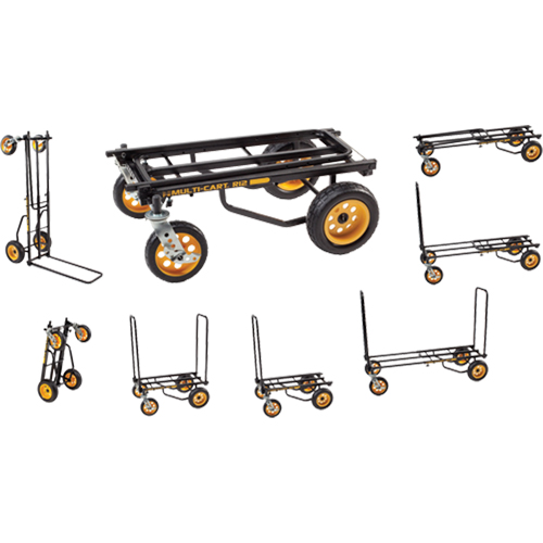 Transporteur d'&eacute;quipement 8 en 1 RockNRoller Multi-Cart, tout terrain, Acier, Capacit&eacute; 500 lb Toolneeds Inc.