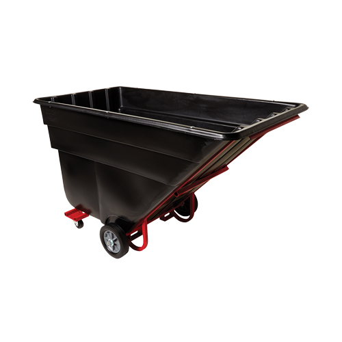 Tilt Truck, Polyethylene, 1-1/2 cu. yd., 1200 lbs. Load Capacity Toolneeds Inc.
