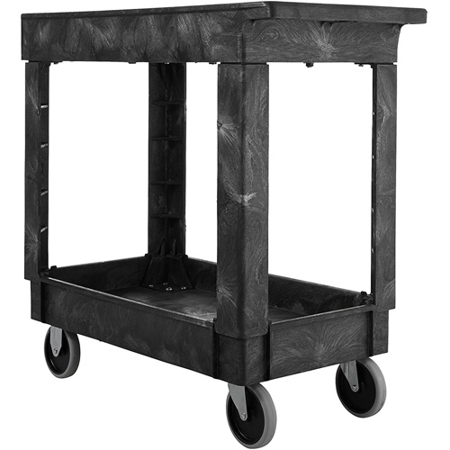 Chariot utilitaire avec poign&eacute;e, 2 tiers, 34" x 31-1/4" x 16", Capacit&eacute; 500 lb Toolneeds Inc.