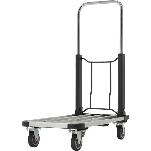 Fold-Up Platform Truck, Stainless Steel, 300 lbs., 28" L x 16" W, 33-1/2" High Toolneeds Inc.