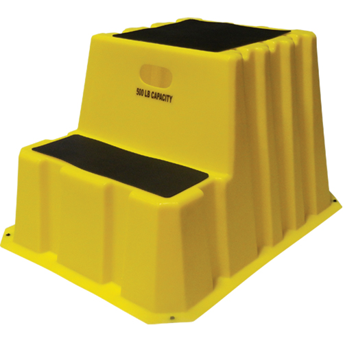 Escabeaux emboîtables industriels, 2 marches, 32-3/4" x 25-3/4" x Hauteur 20-1/2" Toolneeds Inc.