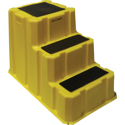 Escabeaux emboîtables industriels, 3 marches, 42" x 25-3/4" x Hauteur 29" Toolneeds Inc.