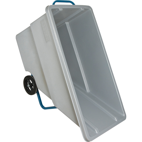 Chariot basculeur en acier, Poly&eacute;thyl&egrave;ne, 0,625 vg³, Capacit&eacute; de charge de 850 lb Toolneeds Inc.