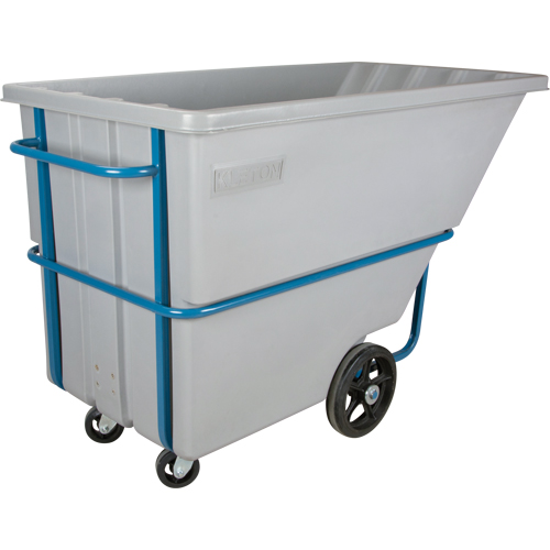 Tilt Truck, Polyethylene, 1.1 cu. yd., 2000 lbs. Load Capacity Toolneeds Inc.