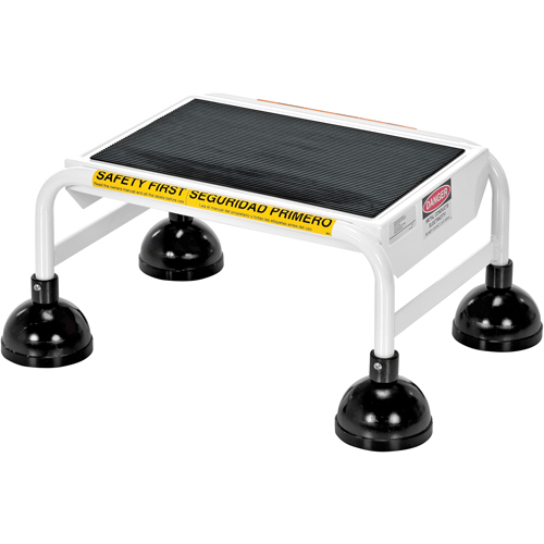 Stop-Step Ladders, 1 Steps, 16" Step Width, 9-9/16" Platform Height, Steel Toolneeds Inc.