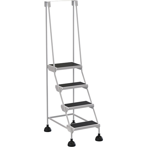 &eacute;chelles Stop-Step, 4 marches, Largeur de la marche 16", Hauteur de la plateforme 38-3/16", Acier Toolneeds Inc.
