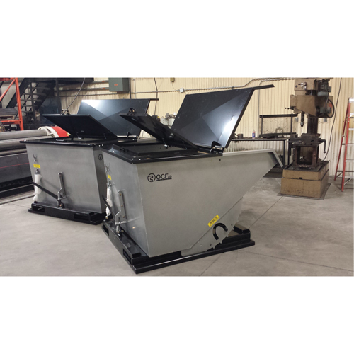 Steel Cover for Self-Dumping Hopper Toolneeds Inc.