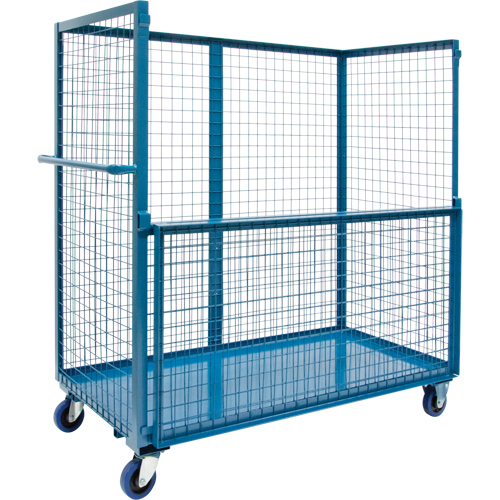 Chariot grillag&eacute; pour transport , Acier, 24" x 55" x 36", Capacit&eacute; 2400 lb Toolneeds Inc.