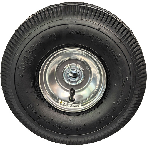 Roue pneumatique de rechange pour diable, 10" (254 mm), Capacit&eacute; de 350 lb Toolneeds Inc.