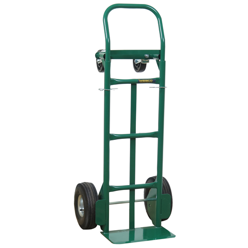Greenline Economical Convertible Hand Truck - 656-21-PE , Steel, 600 lbs. Capacity Toolneeds Inc.