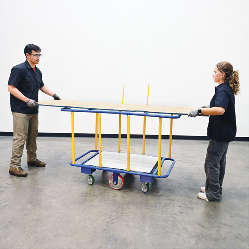 Horizontal Panel Cart, 63-7/16" x 28-1/2" x 40-15/16", 2000 lbs. Capacity Toolneeds Inc.