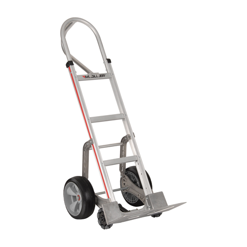 Self-Stabilizing Hand Truck, P-Handle Handle, Aluminum, 55'' Height, 500 lbs. Capacity Toolneeds Inc.