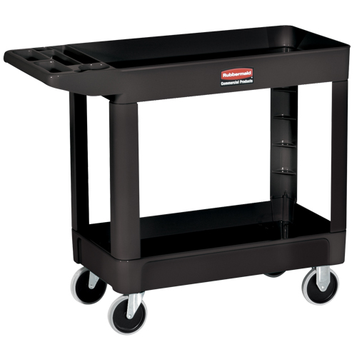 Chariot utilitaire robuste - 4500-89, 2 tiers, 18" x 33-1/4" x 39", Capacit&eacute; 500 lb Toolneeds Inc.