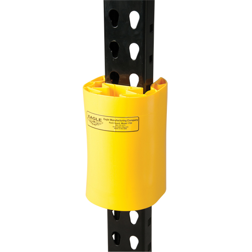 Polyethylene Rack Guard, 5" W x 6" L x 8" H, Yellow Toolneeds Inc.