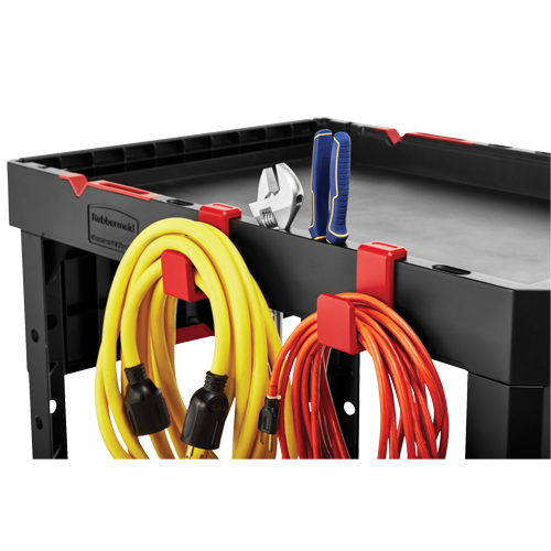 Chariot utilitaire robuste et polyvalent, 2 tiers, 25-1/5" x 36" x 51-1/2", Capacit&eacute; 500 lb Toolneeds Inc.