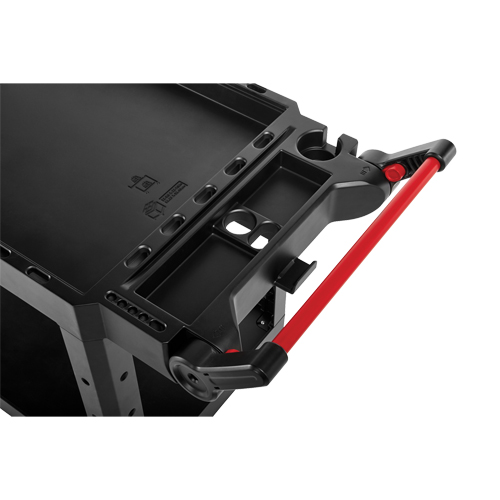 Chariot utilitaire robuste et polyvalent, 2 tiers, 25-1/5" x 36" x 51-1/2", Capacit&eacute; 500 lb Toolneeds Inc.