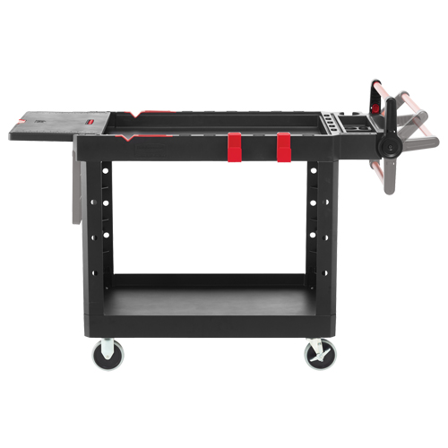 Chariot utilitaire robuste et polyvalent, 2 tiers, 25-1/5" x 36" x 51-1/2", Capacit&eacute; 500 lb Toolneeds Inc.