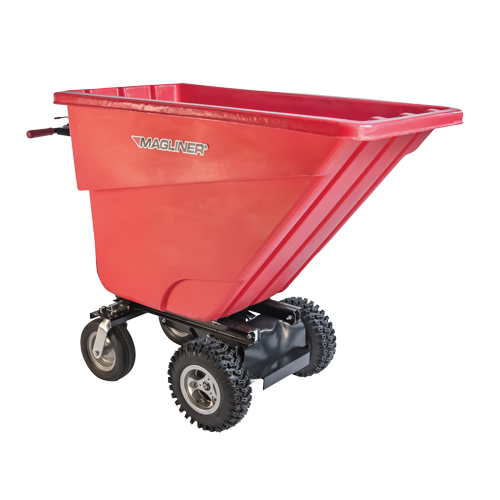 Chariot &agrave; bascule motoris&eacute;, Capacit&eacute; 13.5 cu.ft., 45" h x 26-1/2" la x 68" p Toolneeds Inc.