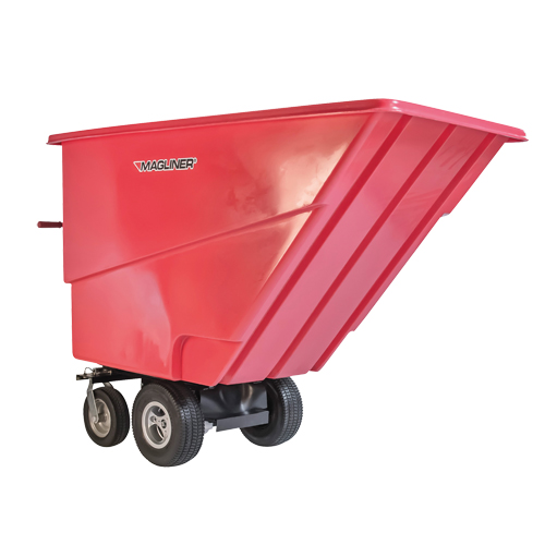 Chariot &agrave; bascule motoris&eacute;, Capacit&eacute; 27 cu. ft., 51" h x 81" la x 33" p Toolneeds Inc.
