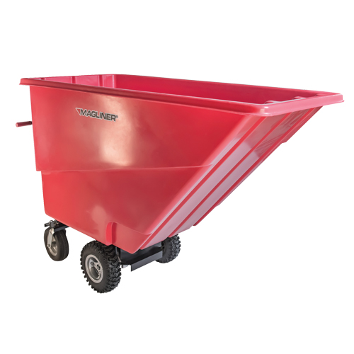 Chariot &agrave; bascule motoris&eacute;, Capacit&eacute; 27 cu. ft., 51" h x 81" la x 33" p Toolneeds Inc.