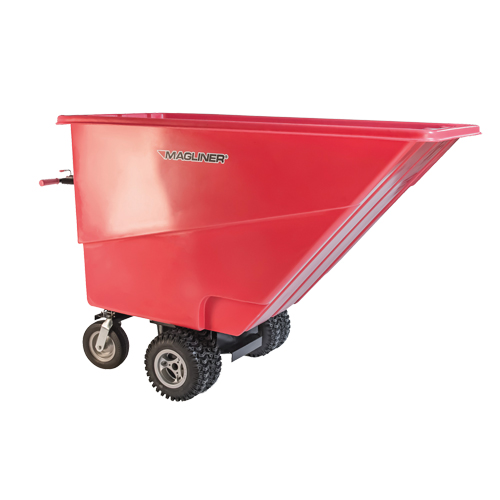 Chariot &agrave; bascule motoris&eacute;, Capacit&eacute; 27 cu. ft., 51" h x 81" la x 33" p Toolneeds Inc.
